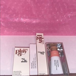 SOLD-Glossier Makeup Set Fully Glossed Look